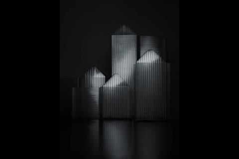 architectural pieces made from wasted packaging 2 900x1198